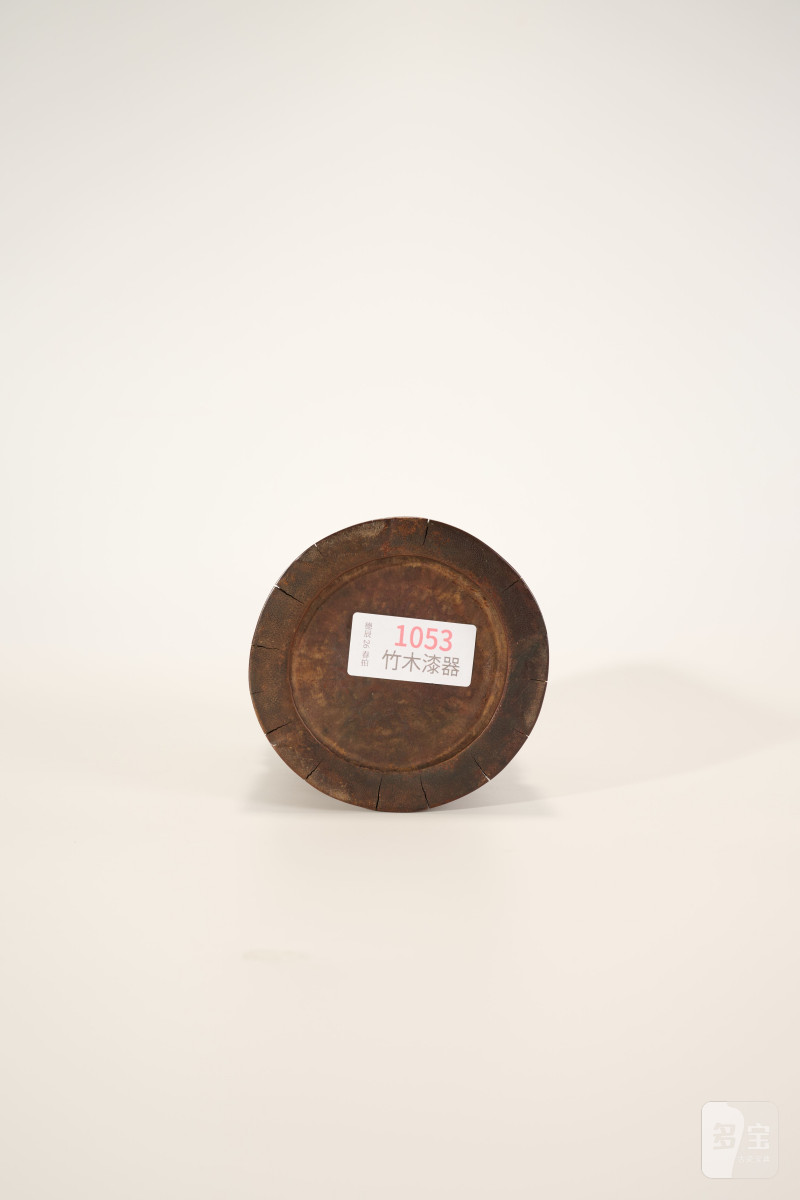 Lot1054 清 紫檀大笔筒 - 图7